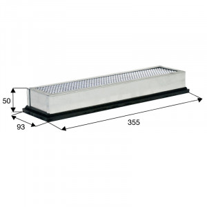 Filtre de cabine à charbon actif pour FENDT Ref H210.812.140.201