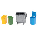 4 conteneurs poubelles