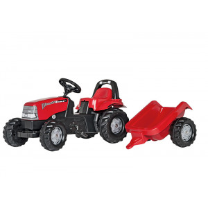 Tracteur Case IH avec remorque Rollykid