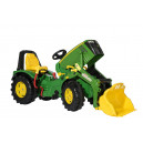 Tracteur John Deere 8400R avec chargeur rollyX-Trac Premium