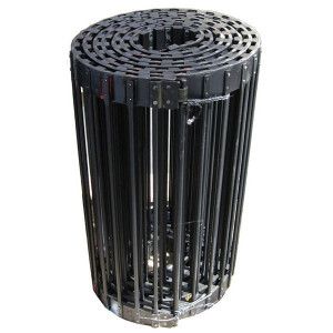 Contre chaine 127 barreaux pas de 50 fermeture par charnière pour machine MATROT M41 Contre chaine 127 barreaux pas de 50 fermeture par charnière pour machine MATROT M41