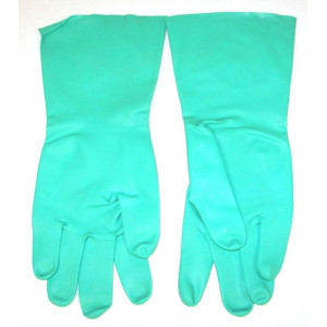 Paire de gants nitrile protection chimique