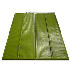Kit de demi grille supérieure DEUTZ FAHR FENDT MASSEY FERGUSON 1555x722 mm Kit de demi grille supérieure DEUTZ FAHR FENDT MASSEY FERGUSON 1555x722 mm