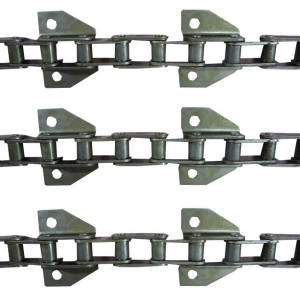 Jeu de 3 chaînes de convoyeur N° 6 FAHR 4060 / 4065 / 4068 / 4075 / 4080 / 4090 montage 4-8 Jeu de 3 chaînes de convoyeur N° 6 FAHR 4060 / 4065 / 4068 / 4075 / 4080 / 4090 montage 4-8