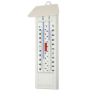 Thermom&egrave;tre maxi-mini blanc
