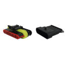 Kit de connecteurs &eacute;tanches Superseal M&acirc;le/Femelle 1,5 mm&sup2; 6 voies