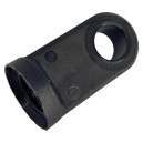 Chape &agrave; oeil a viss&eacute;e en plastique M6 &Oslash; 8 mm pour v&eacute;rin a gaz