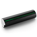 Tuyau de pulv&eacute;risation PVC plastifi&eacute; spirale acier tress&eacute; 30 x 40.6
