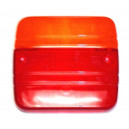 Cabochon Starlux arrière rouge/orange