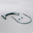 Collier d'échappement en U zingué 5" (127 mm) DONALDSON P206603