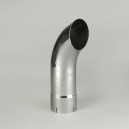 Tube d'échappement 5" (127 mm) intérieur X 18" (457 mm) chromé DONALDSON P207309