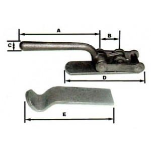 Fermeture d'angle de remorque Fermeture d'angle de remorque