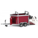 Remorque betaillere pour 1 vache