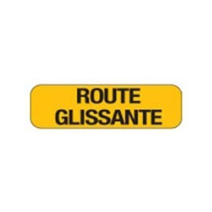 Panonceau de signalisation ALU Route glissante Panonceau de signalisation ALU Route glissante