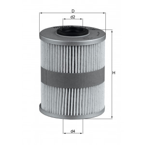 Filtre à gasoil Mahle KX206D Filtre à gasoil Mahle KX206D