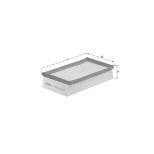 Filtre à air Mahle LX933/2 Filtre à air Mahle LX933/2